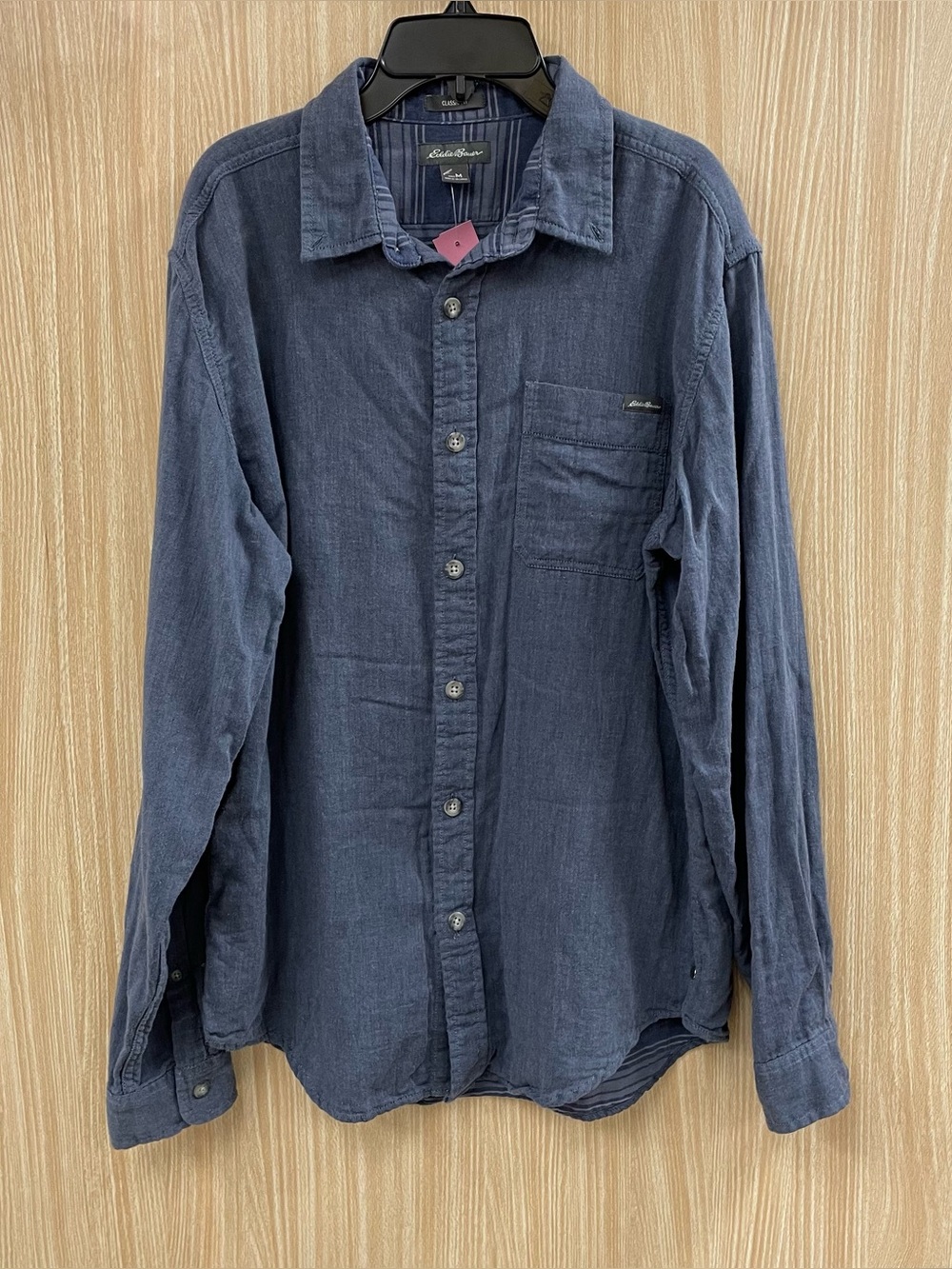 Eddie Bauer Blue Shirt Size M